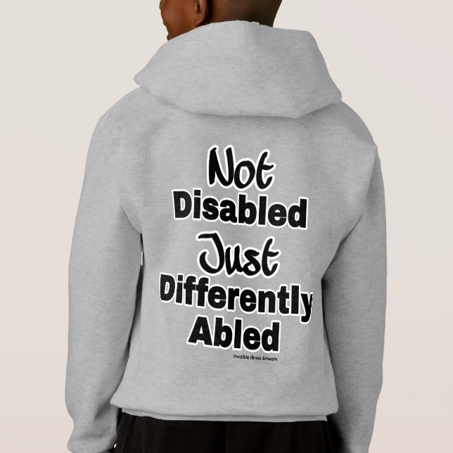 Differently Abled Hoodie (Back)