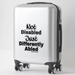 Differently Abled Sticker