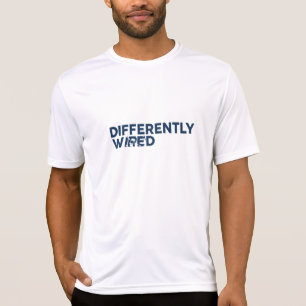 Differently Wired – Autism Awareness Month Blue T-Shirt