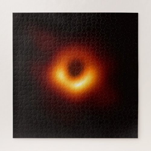 Difficult 20x20 676 pieces Messier 87 Black Hole Jigsaw Puzzle