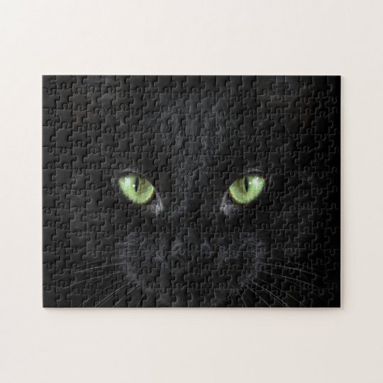 black cat jigsaw puzzle