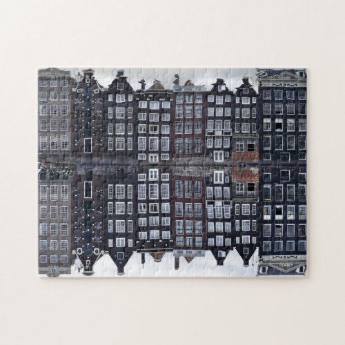 Difficult Amsterdam Houses Jigsaw Puzzles