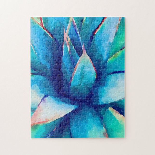 Difficult Blue Agave Puzzle (Vertical)