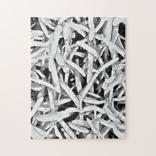 Difficult Botanical White Ice Plant Puzzle