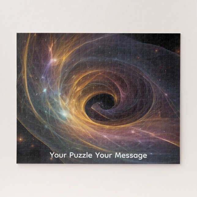 Difficult "Cosmic Swirls" Jigsaw Puzzle (Horizontal)
