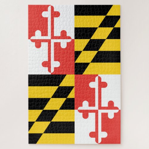 Difficult Maryland flag Jigsaw Puzzle