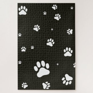 difficult paw print puzzle