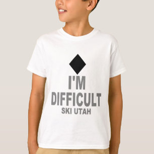 Difficult Ski Utah T-Shirt