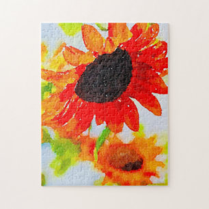 Difficult Sky and Sunflower Puzzle