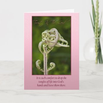 Difficult Times Greeting Card by LivingLife at Zazzle