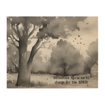 Difficulties help us change