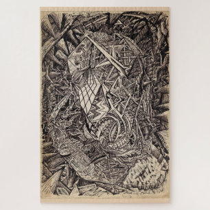 Diffracted (cavern dweller), jigsaw puzzle
