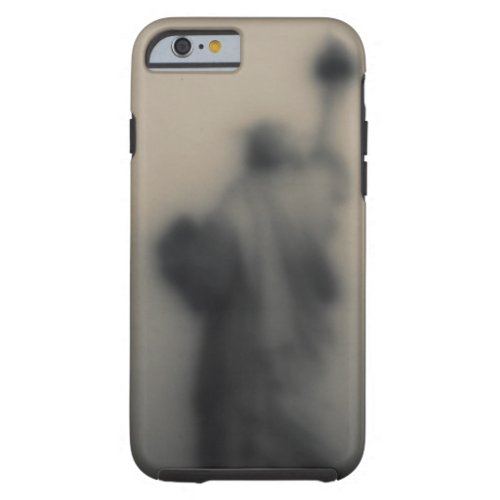 Diffused image of the Statue of Liberty Tough iPhone 6 Case