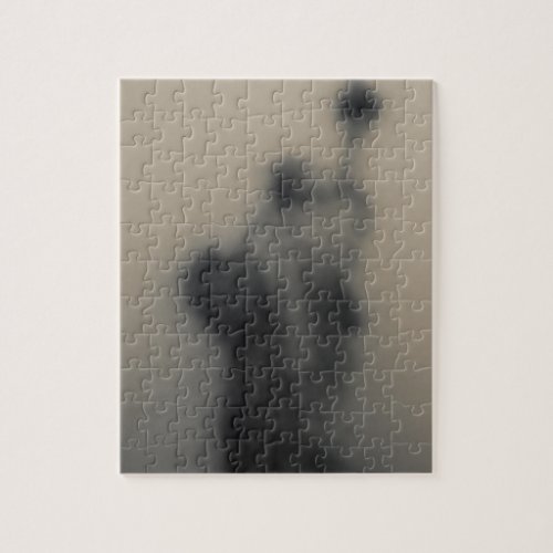 Diffused image of the Statue of Liberty Jigsaw Puzzle