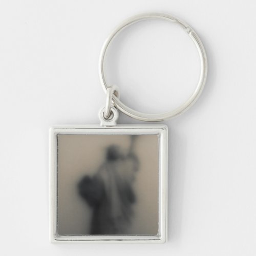 Diffused image of the Statue of Liberty Keychain