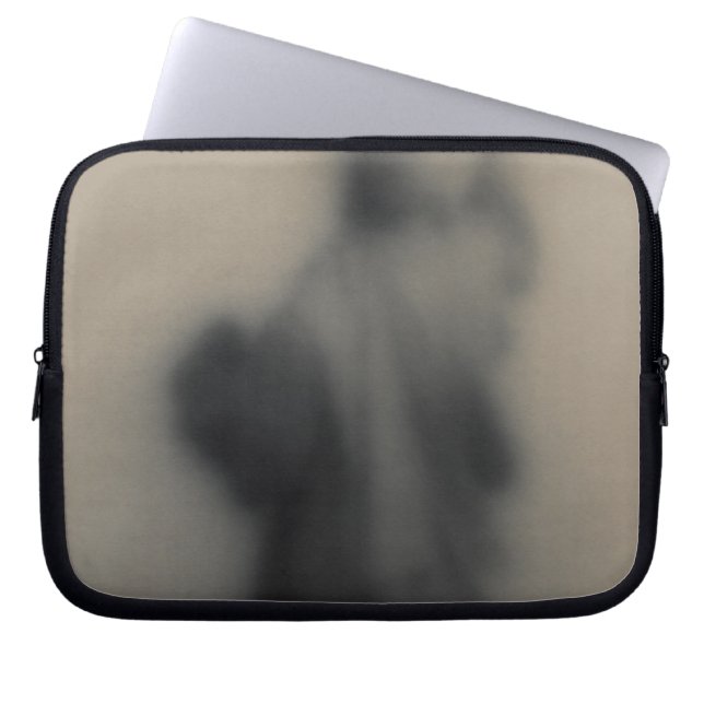 Diffused image of the Statue of Liberty Laptop Sleeve (Front)
