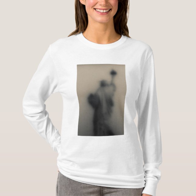 Diffused image of the Statue of Liberty T-Shirt (Front)