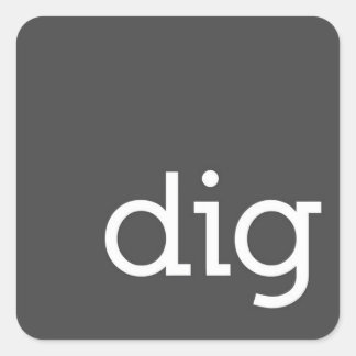 dig Architecture Stickers