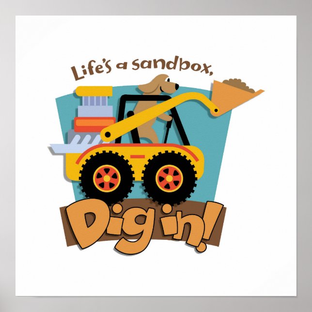 Dig In! Poster (Front)