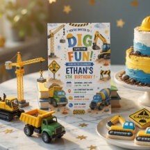 Dig Into The Fun Construction Birthday