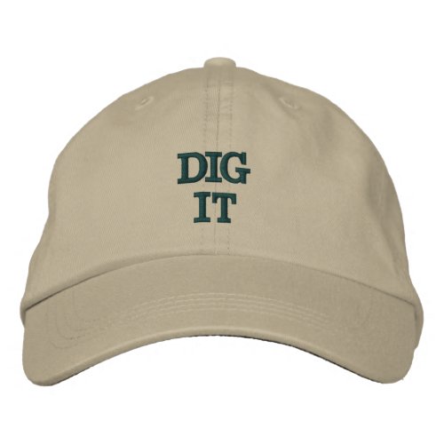 Dig It Metal Detecting Ball Cap