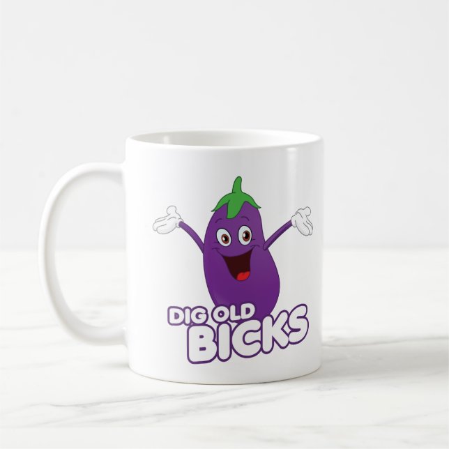 DIG OLD BICKS COFFEE MUG (Left)