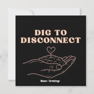 Dig to Disconnect Mindfulness & Grounding Garden Invitation