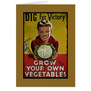 Dig Your Own Victory Garden Cards