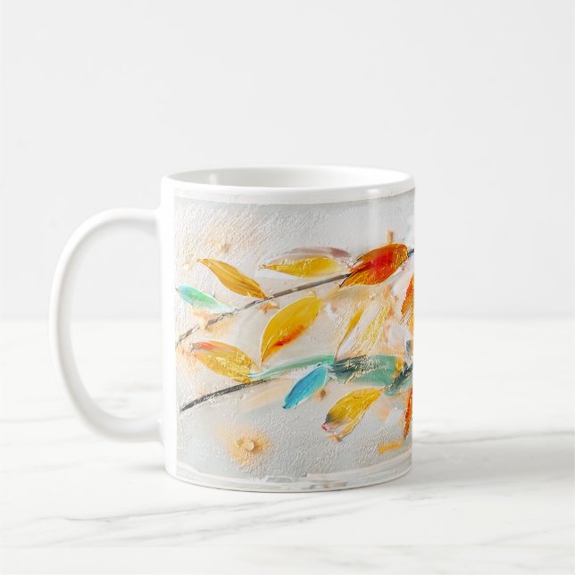 DigAI Whispers of Marigold Mug (Left)