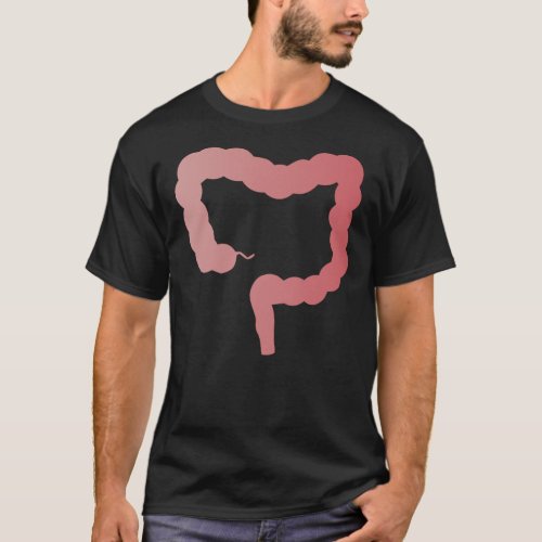 Digestive System Gastrointestinal Tract Pink Art G T_Shirt
