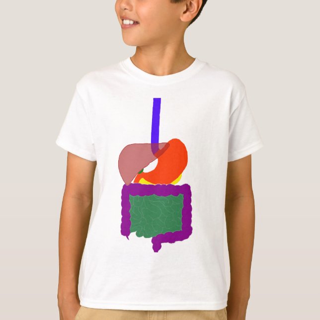 Digestive System Tee (Front)