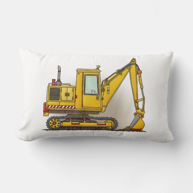 Digger Shovel Lumbar Pillow (Front)