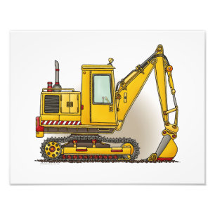 Digger Shovel Photo Print