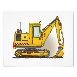Digger Shovel Photo Print