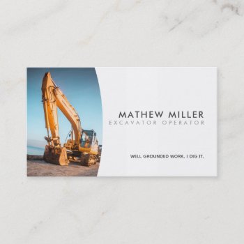 Digger Slogans Business Cards by MsRenny at Zazzle