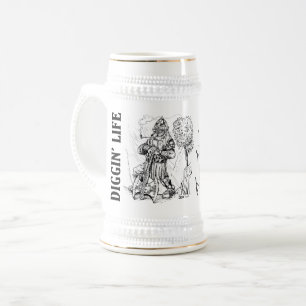 "Diggin' Life" Gamers Beer Stein
