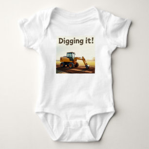 Digging it! baby bodysuit