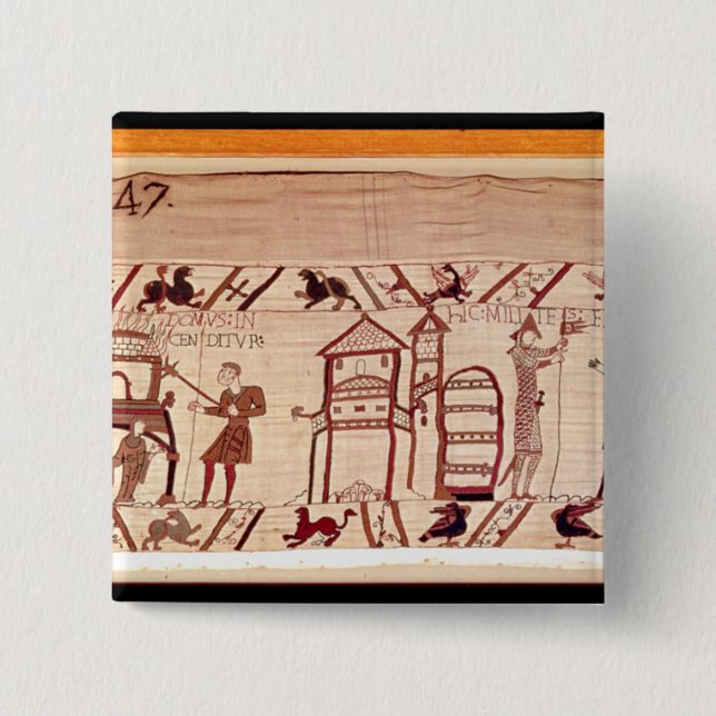 Digging the fortifications for a camp at button (Front)