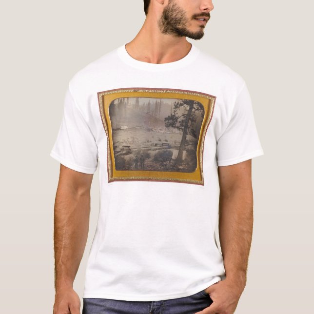 Diggings at Grizzly Flat, El Dorado Co.  (40070) T-Shirt (Front)