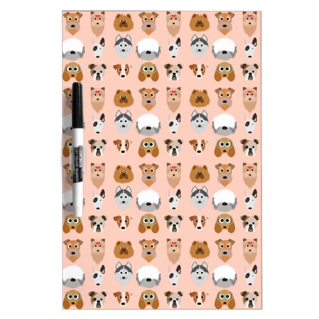 Diggity Do Dog Dry Erase Board (Front)
