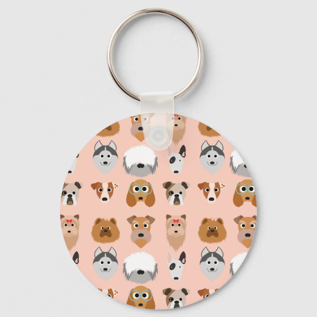 Diggity Do Dog Keychain (Front)