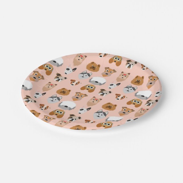 Diggity Do Dog Paper Plates (Angled)