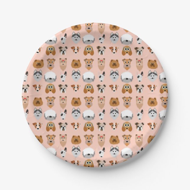 Diggity Do Dog Paper Plates (Front)