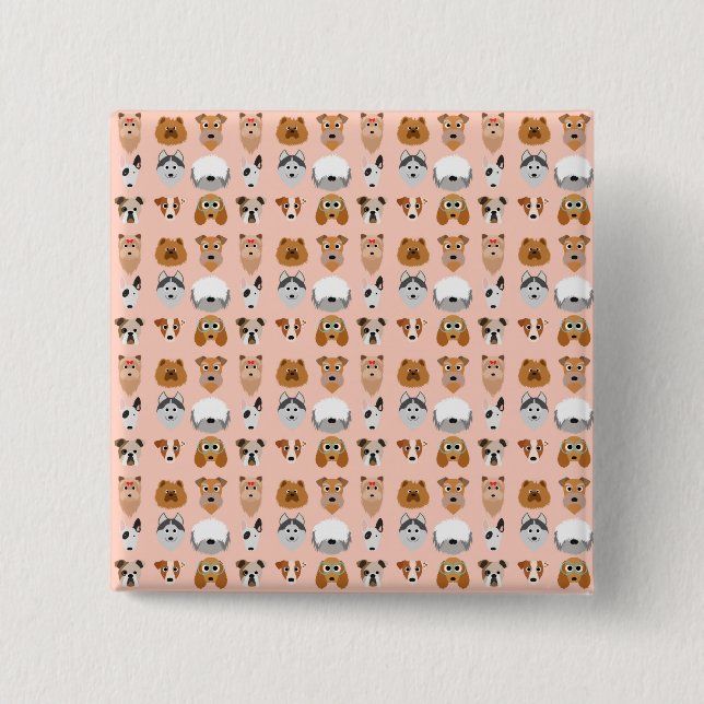 Diggity Do Dog Pinback Button (Front)