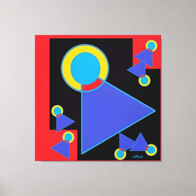 Digisketch 30 canvas print (Front)