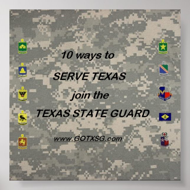 digital, 10 ways to TXSG-poster Poster (Front)