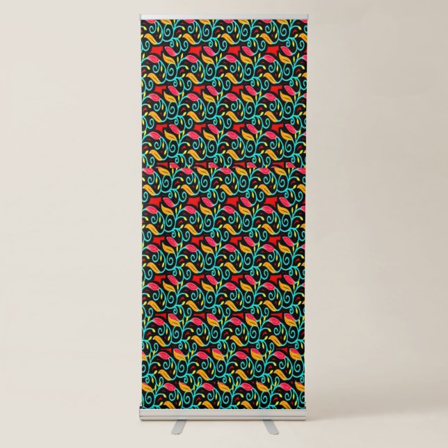  Digital 3D Design Vertical Retractable banners (Front)