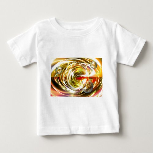 Digital Abstract Art Baby T_Shirt