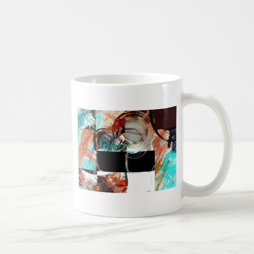 Digital Abstract Artwork Coffee Mug