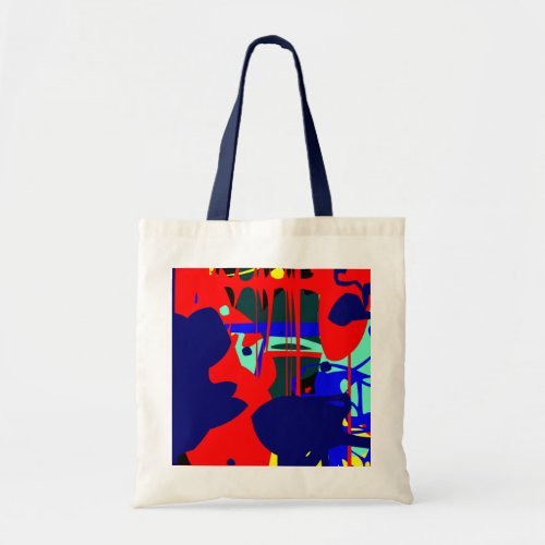 Digital Abstract Expressionist 08 Tote Bag